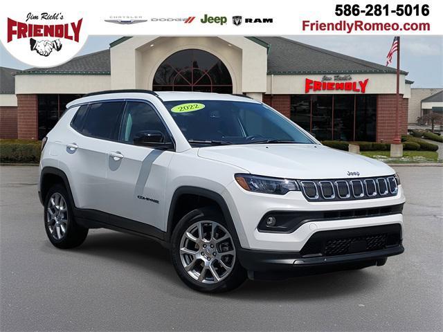 used 2022 Jeep Compass car, priced at $23,200
