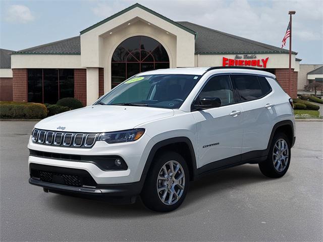 used 2022 Jeep Compass car, priced at $23,200