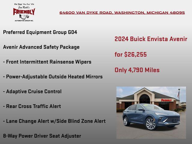 used 2024 Buick Envista car, priced at $26,255