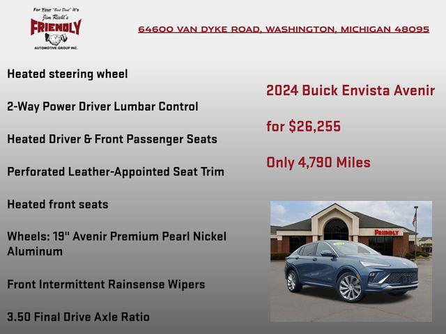 used 2024 Buick Envista car, priced at $26,255