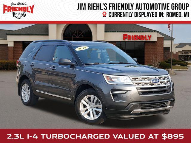 used 2018 Ford Explorer car, priced at $18,925