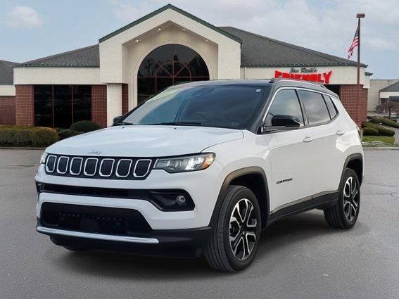 used 2022 Jeep Compass car, priced at $22,000