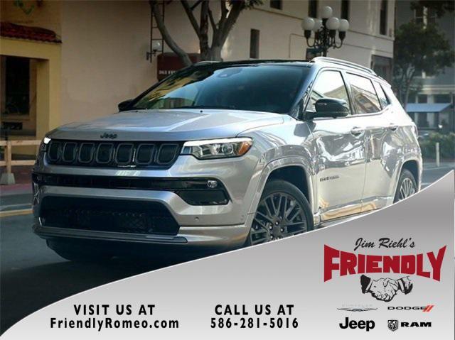 used 2022 Jeep Compass car, priced at $22,000