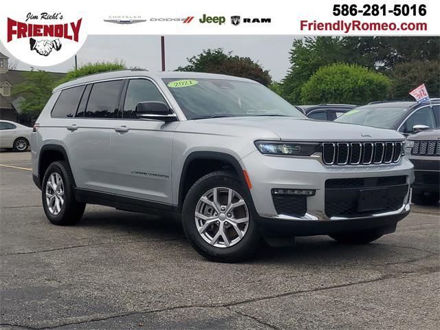 used 2021 Jeep Grand Cherokee L car, priced at $31,429