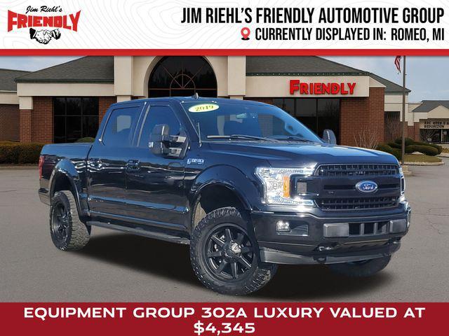 used 2019 Ford F-150 car, priced at $19,827