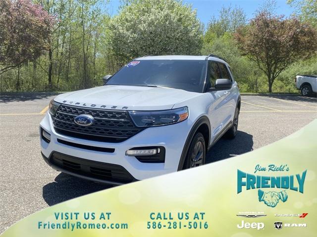 used 2021 Ford Explorer car, priced at $27,589
