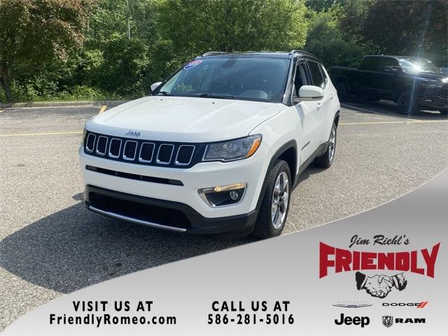 used 2019 Jeep Compass car, priced at $18,906