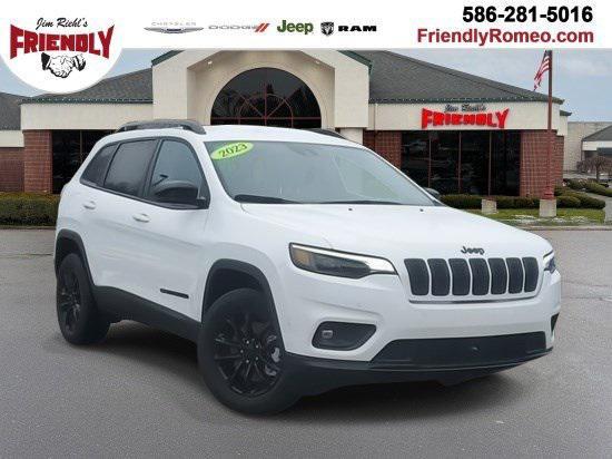 used 2023 Jeep Cherokee car, priced at $21,500