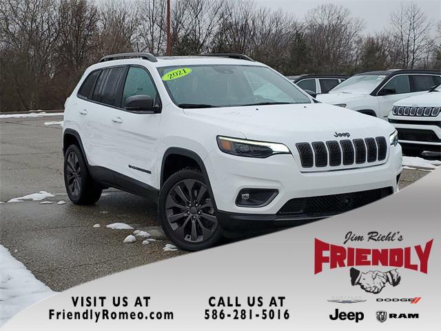 used 2021 Jeep Cherokee car, priced at $26,000