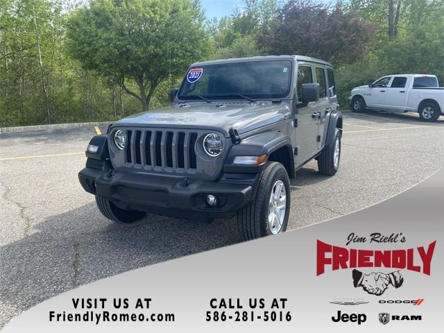 used 2021 Jeep Wrangler Unlimited car, priced at $33,194