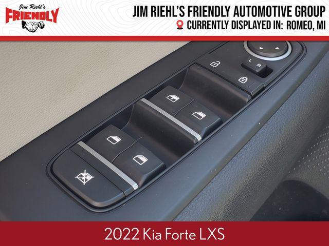 used 2022 Kia Forte car, priced at $15,185