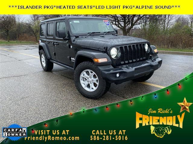 used 2021 Jeep Wrangler Unlimited car, priced at $31,000