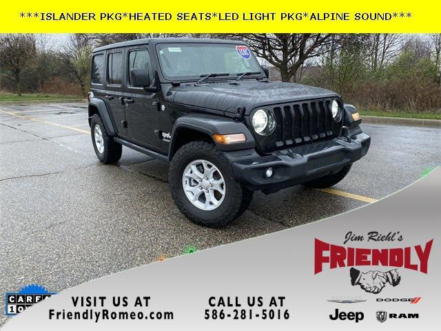 used 2021 Jeep Wrangler Unlimited car, priced at $29,000