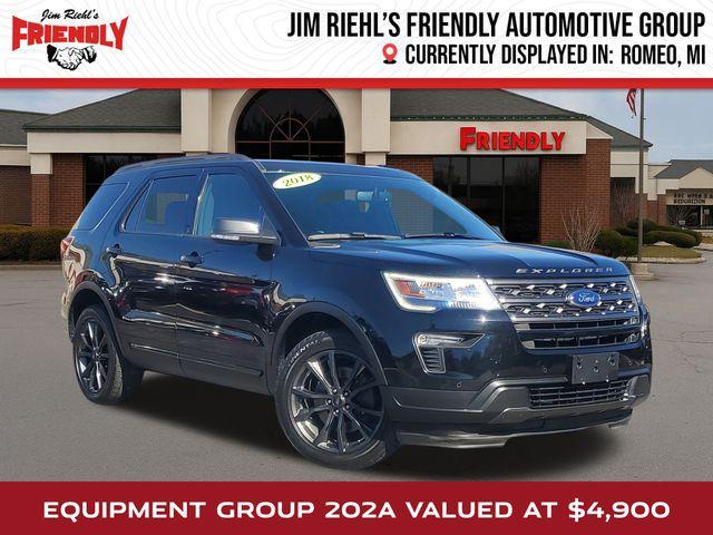 used 2018 Ford Explorer car, priced at $18,116