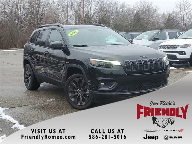 used 2021 Jeep Cherokee car, priced at $24,000