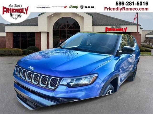 used 2024 Jeep Compass car, priced at $24,000