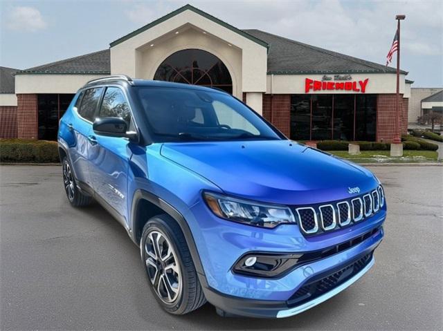 used 2024 Jeep Compass car, priced at $24,000