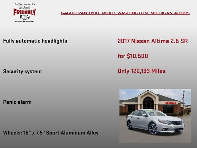 used 2017 Nissan Altima car, priced at $10,500