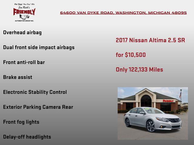 used 2017 Nissan Altima car, priced at $10,500