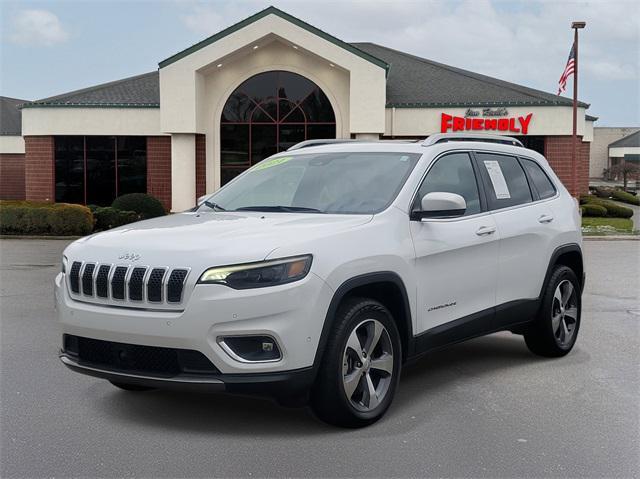 used 2021 Jeep Cherokee car, priced at $24,659