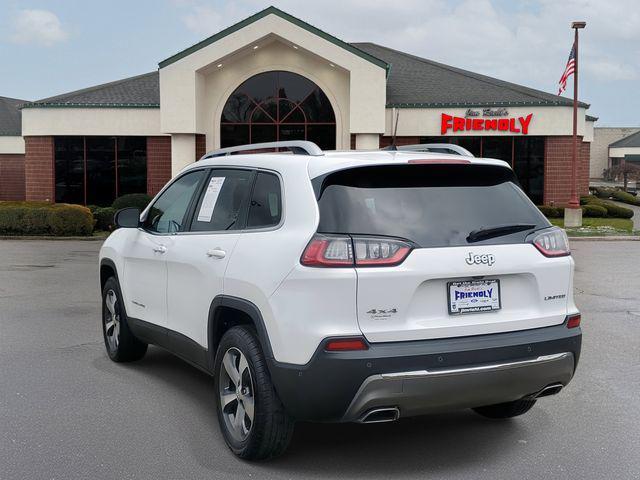 used 2021 Jeep Cherokee car, priced at $23,655