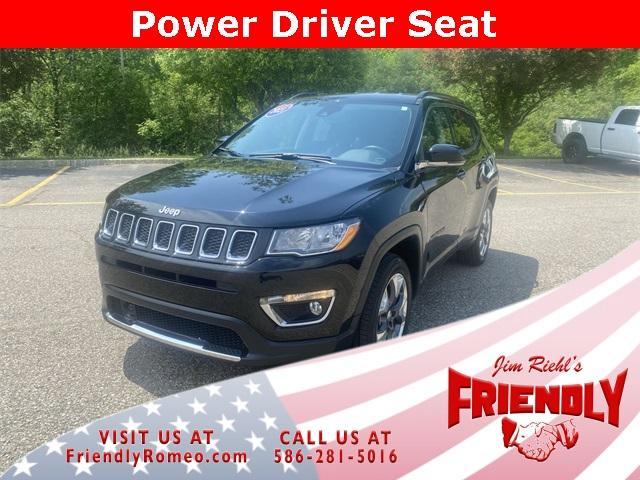 used 2021 Jeep Compass car, priced at $21,986