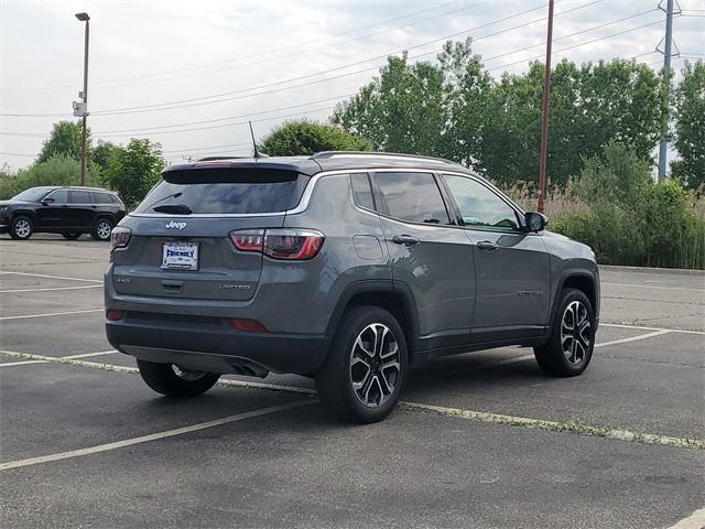 used 2022 Jeep Compass car, priced at $24,590