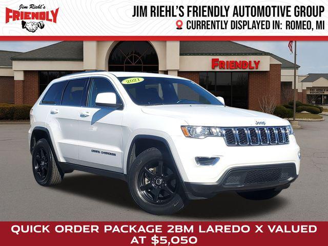 used 2021 Jeep Grand Cherokee car, priced at $26,390
