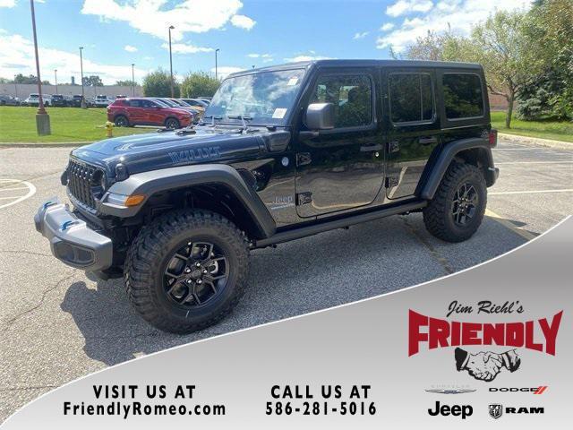 new 2024 Jeep Wrangler 4xe car, priced at $49,910