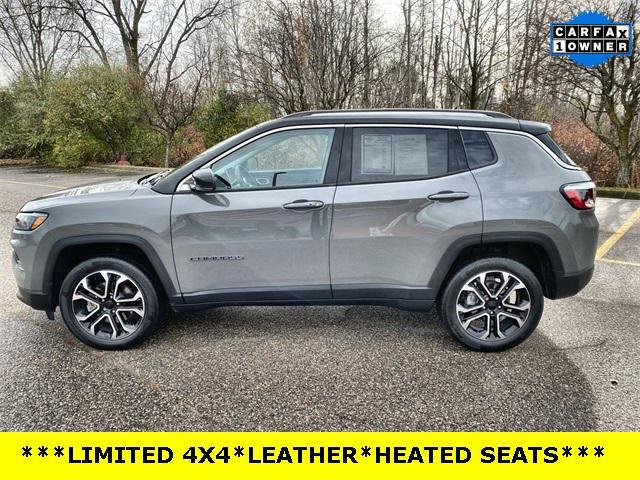 used 2022 Jeep Compass car, priced at $22,500