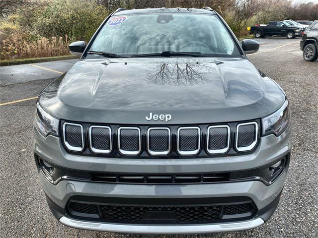 used 2022 Jeep Compass car, priced at $22,500