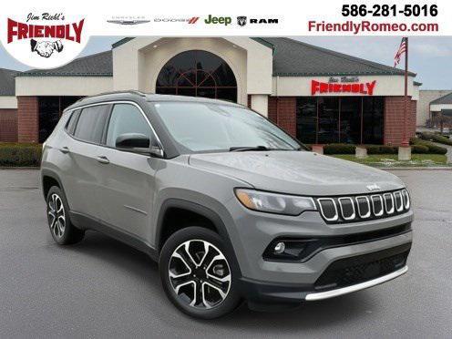 used 2022 Jeep Compass car, priced at $22,000