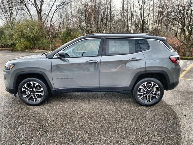 used 2022 Jeep Compass car, priced at $22,500