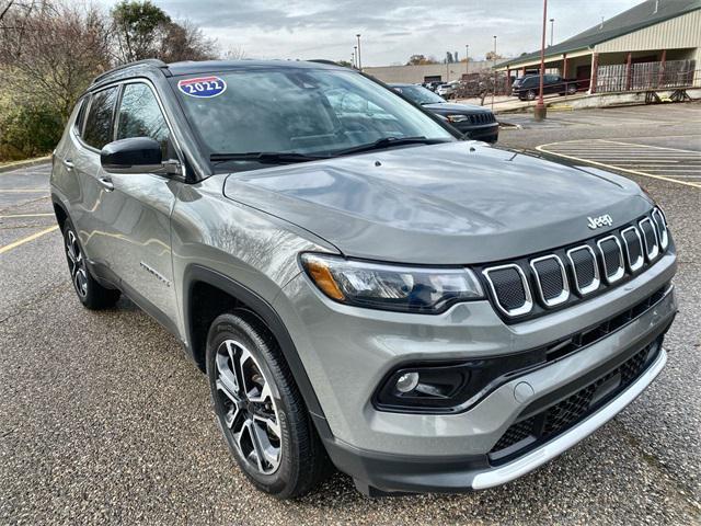 used 2022 Jeep Compass car, priced at $22,500