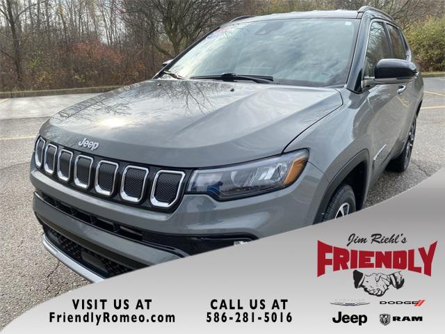 used 2022 Jeep Compass car, priced at $22,500