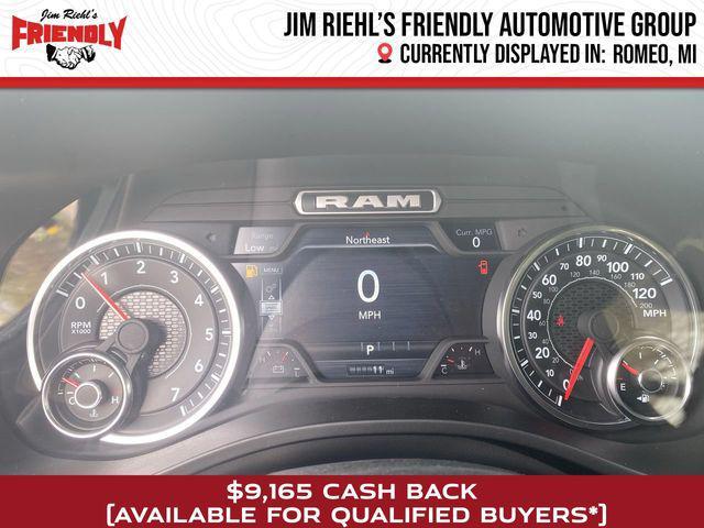 new 2025 Ram 1500 car, priced at $44,546