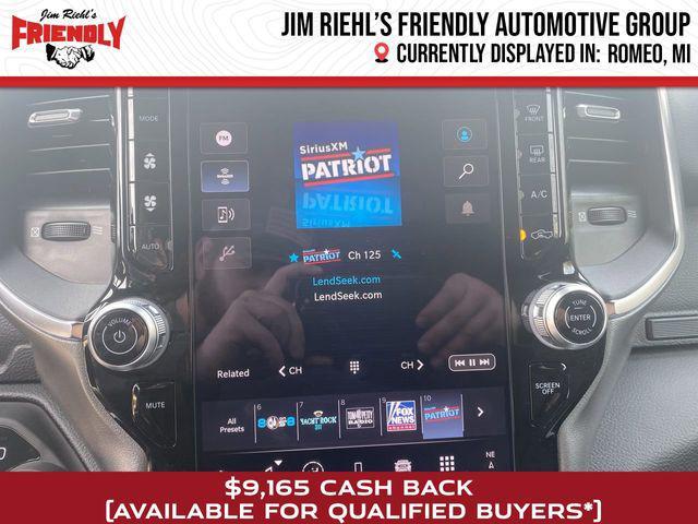 new 2025 Ram 1500 car, priced at $44,546