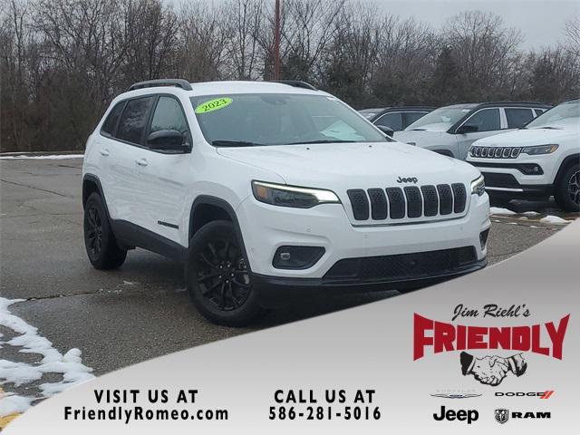 used 2023 Jeep Cherokee car, priced at $24,000