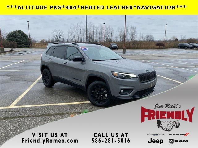 used 2023 Jeep Cherokee car, priced at $24,000