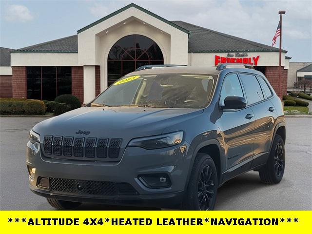 used 2023 Jeep Cherokee car, priced at $22,500