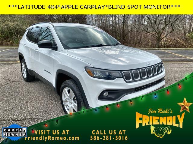 used 2022 Jeep Compass car, priced at $21,000