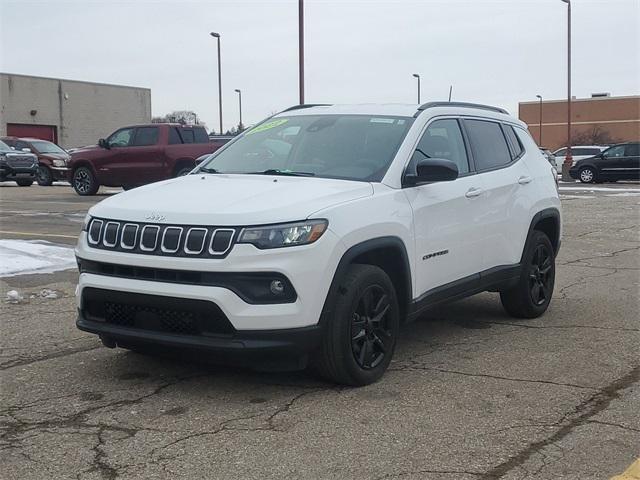 used 2022 Jeep Compass car, priced at $19,500