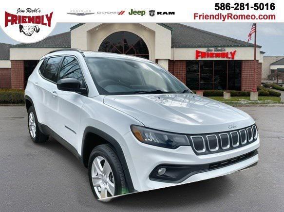 used 2022 Jeep Compass car, priced at $20,500