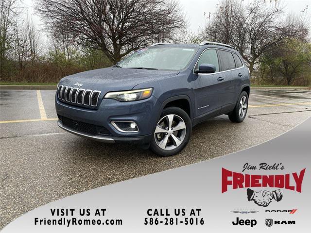 used 2021 Jeep Cherokee car, priced at $23,500