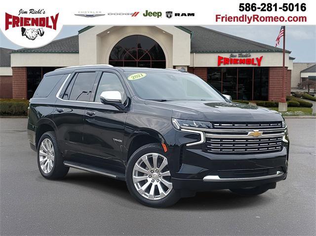 used 2021 Chevrolet Tahoe car, priced at $47,200