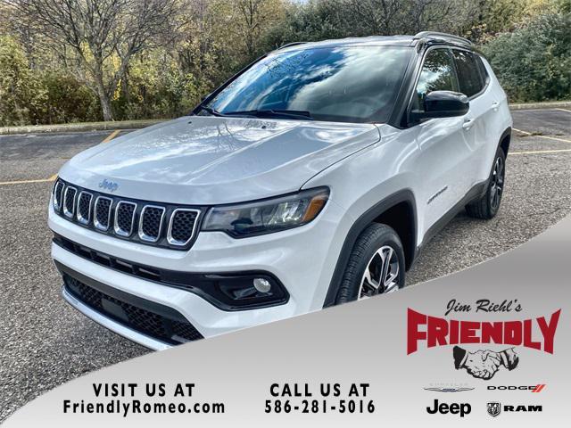 used 2024 Jeep Compass car, priced at $27,000