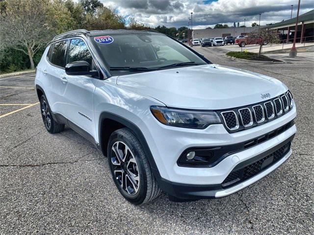 used 2024 Jeep Compass car, priced at $25,000