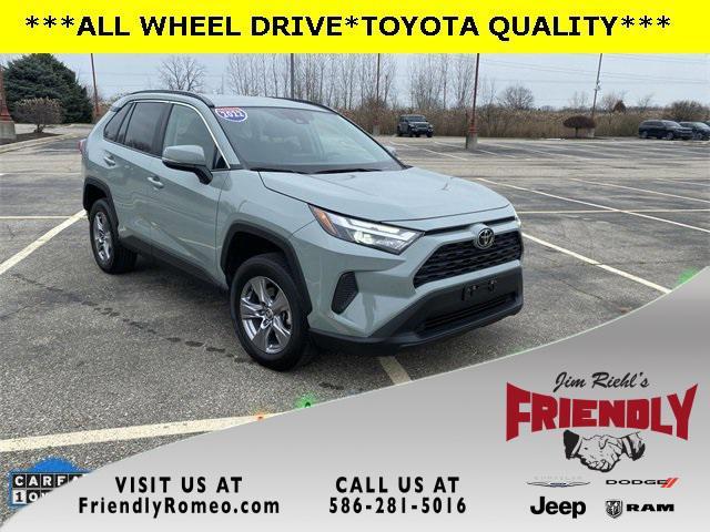 used 2022 Toyota RAV4 car, priced at $27,000