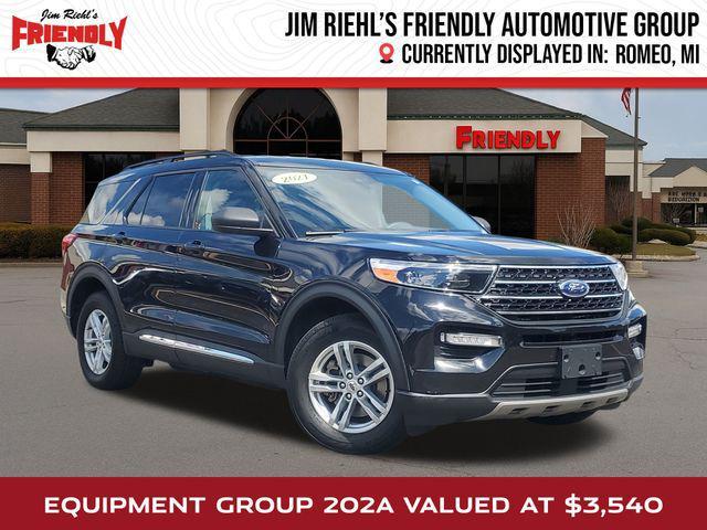 used 2021 Ford Explorer car, priced at $18,765