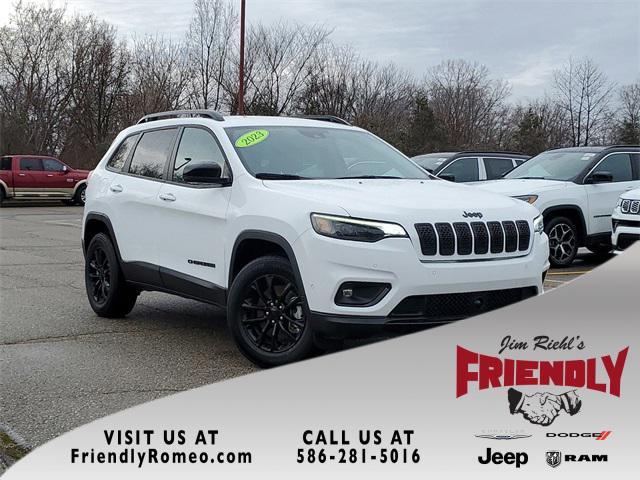 used 2023 Jeep Cherokee car, priced at $23,000